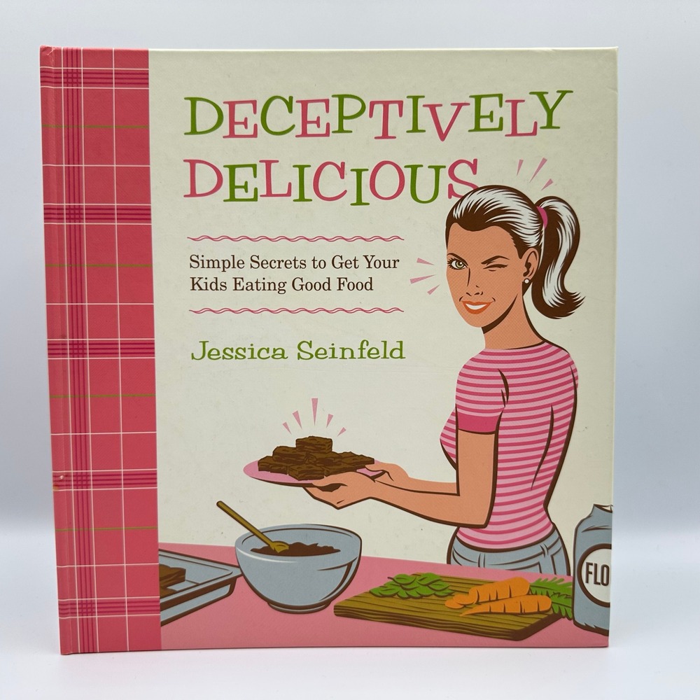 Deceptively Delicious Seinfeld 2007 Spiral Hardcover HarperCollins Kids‎ Cooking